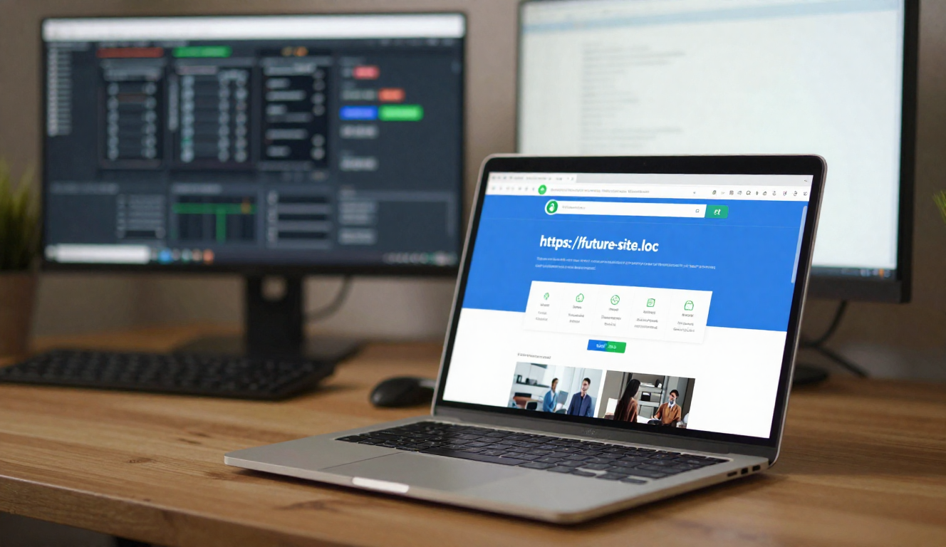 WordPress running on a local SSL domain with XAMPP